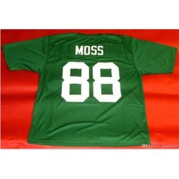 Uf Chen37 Custom Men Youth women Vintage CUSTOM MARSHALL THUNDERING HERD #88 RANDY MOSS Football Jersey size s-5XL or custom any name or number jersey