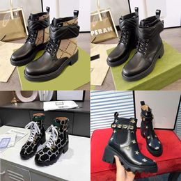 Designer Boots Diamond Boots Fashion Ankle Boot Platform Chunky Heels Deserts Outdoor Lady Party Buckle Shoe
