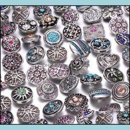 Charm Bracelets Snap Button 12Mm Jewellery Mix Buttons Fit Bracelet Bangles Necklaces Wholesale Bk Drop Del Baby Dhrwu