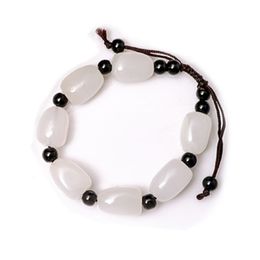 Natural Stone Handmade Rope Braided Beaded Bracelets For Women Men Lover Charm Yoga Party Club Decor Jewellery