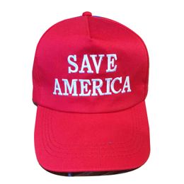 Save America Embroidery Hat Trump 2024 Baseball Cotton Cap