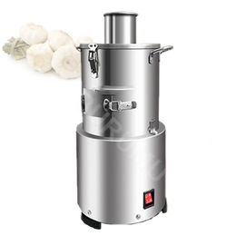 Commercial Stainless Steel Small Dry Garlic Skin Removing Peeling Machine
