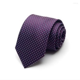 Bow Ties 2022 High Quality Men Fashion Brand Silk Business Formal Casual Party For Polka Dot 8CM Necktie With Gift Box Fred22