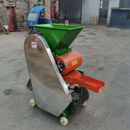 High Quality Household Small Automatic Peanut Shelling Machine Grain Peeling Machine Groundnut Thresher Broken Skin