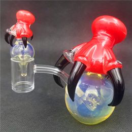 Glass Water Bong Dab Rig Dragon Claw Orb 10MM Female Joint Hookah Oil Rigs Beaker Bongs Mini Bong Bubbler