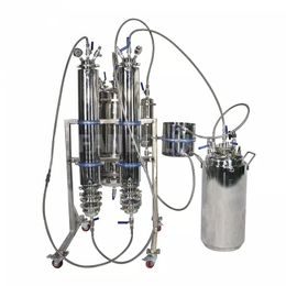 ZZKD Lab Supplies BHO 5lb Closed Loop Extractor Dewaxing Column Jacketed Turnkey Extractor Equipment in USA warehouse