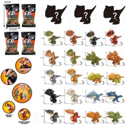 new 20 style decompression surprise blind box fidget toys finger biting dinosaur multi joint movable small animal childrens toy gifts