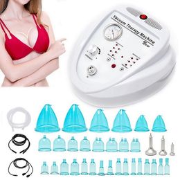 12 Adjust Models Vacuum Therapy Machine For Buttocks/Breast Butt Lifting Breast Enhance Cellulite Treatment Cupping Device 30 Blue cups