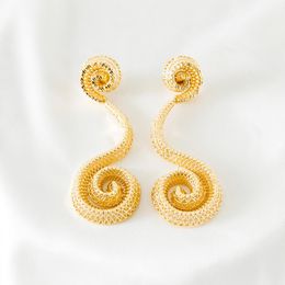 Dangle & Chandelier Question Mark Cute Earrings For Women 18K Gold Plated Christmas Gifts Accessories Fashion JewelryDangle