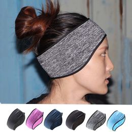 Windproof Headband Sports,Fleece Warm Yoga Hair Band,Sports Gym Sweatband Running Headband,Ear Protection Sport Headband Men