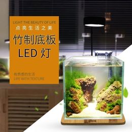 ADA style sky LED light Wabikusa mini nature wood rium water plant grow Y200917