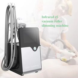 Vela Body Slimming Shaping Vacuum Roller RF Radio Frequency 40K Cavitation Infrared Tech Cellulite Removal Face Lift Fat Burning Massage Therapy Machine For Sale