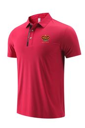 22 FK Dukla Prague POLO leisure shirts for men and women in summer breathable dry ice mesh fabric sports T-shirt LOGO can be customized