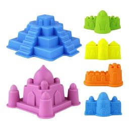 Kids Summer Beach Toys Enjoy Sunshine Sand Castle Play Set Baby Sand Toys Seaside Kids Play Water Games Indoor Bath Toys 220527