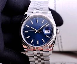 u1factory Mens Watch Blue Dial 36mm 41mm 126334 126234 Stainless Steel ETA 2813 Movement Automatic thin case watches kinetic watches men Wristwatches