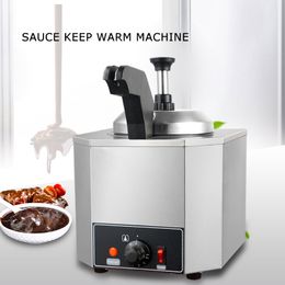 Commercial Chocolate Single Heater Sauce Warmer Preservation 3L Electric Jam Sauces Bottles Melter