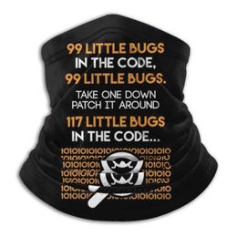 pc code Canada - Scarves 99 Little Bugs In The Code Take One Down Product Scarf Neck Gaiter Warmer Headwear Cycling Mask Computer Coder
