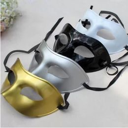 Men Masquerade Mask Fancy Dress Venetian Masks Masquerade Masks Plastic Half Face Optional Multi color
