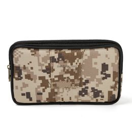 New Camouflage Waist Bag Pack Outdoor Leisure Sports Phone Pouch Waist Organiser Leather Belt Bags Wallet Pocket