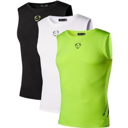 Jeansian 3 Pack Sport Tank Tops Tanktops Sleeveless Shirts Running Grym Workout Fitness Slim Compression LSL208 PackB 220419