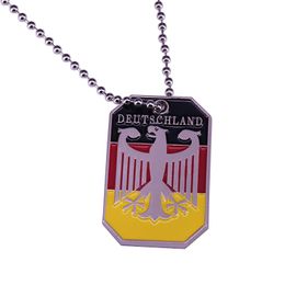 Chains EAGLE GERMAN FLAG DEUTSCHLAND BUNDESADLER PENDANTChains