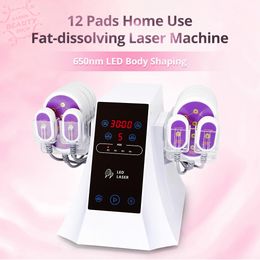 650NM LED 5MW Body Slimming Fat Remove Burning Laser Machine Spa Weight Loss