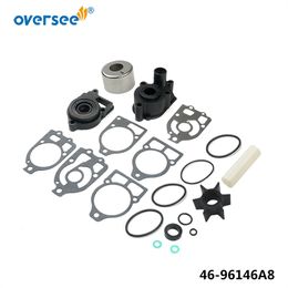 96146A5 Water Pump Kit With Housing Parts For Mercury Alpha One And Mercuriser 80-115 HP 46-96146A8 18-3314 46-48747A3