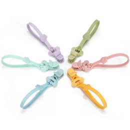 Baby Teether Pacifier Clip Chain Set Food Grade Silicone Chews Nurse Gift Toys Teething Necklace