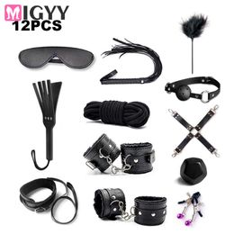 Other Health & Beauty Items 12PCS/set Leather sexy Toys For Adult Game Erotic BDS