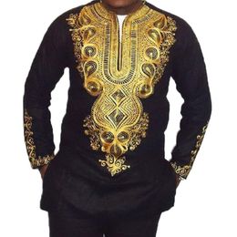 Tute da uomo Autunno Inverno Luxury African Print Manica lunga Dashiki Camicia Suit Fit X Mens Tute da jogging con cappuccioUomo