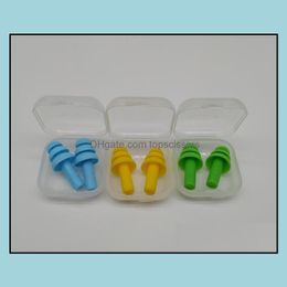 1000Pairs Sile Earplugs Swimmers Soft And Flexible Ear Plugs For Travelling Slee Reduce Noise Muntil Colors Drop Delivery 2021 Care Supply