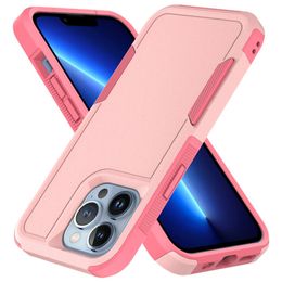 Soft TPU PC 2 in 1 Hybrid Shockproof Phone Cases Cover For Apple iPhone SE 2022 13 pro max 12 11 XR XS 7 8 PLUS Case