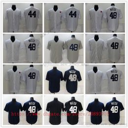 Movie College Baseball Wears Jerseys Stitched 48 AnthonyRizzo Slap All Stitched Number Name Away Breathable Sport Sale High Quality