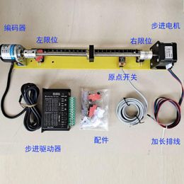 leading Canada - Smart Home Control Learn PLC Stepper Motor Leading Screw Skid Platform Suite And Kit Positioning Encoder Driver With Program