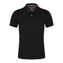 Men Breathable Polo Men Shirt Short Sleeve Polo Shirt Contrast Colour Polo Clothing Summer Streetwear Casual Fashion Men Tops 220702