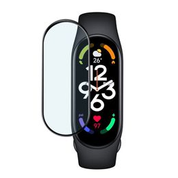 Composite Material HD Watch Screen Film For Xiaomi Mi Band 7 Smart Watch Screen Protector Screen Protective Hydrogel Film