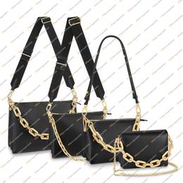 Ladies Fashion Casual Designe Luxury Cousin Crossbody Shoulder Bags Messenger Bag TOTE Handbag High Quality TOP 5A 3 Size M57783 M57790 M59598 Purse Pouch