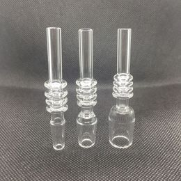 Latest Smoking 10MM 14MM 18MM Male Glass Nails Portable Replaceable Tip Straw Innovative Design Holder For Glass Bong Oil Rigs Hookah Dabber Tube Accessories