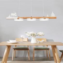 Pendant Lamps Nordic Art White Grey LED Living Room Ceiling Lamp Bedroom Dining Chandelier Villa Creative Circular Interior LightingPendant