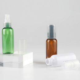 50ml 50pcs Empty Cream Pump Plastic Bottle, 50g Essential Lotion Treatment Container, Cosmetic Jar