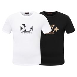 22ss Famous brand High quality cotton round neck men's T-shirt European and American fashion letters printed logo Summer casual couple short sleeves C2