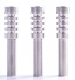 titanium quartz nail replacement NZ - Smoking Glass Pipes Replacement 510 Thread Titanium Ceramic Quartz Tips Nail For Mini Nectar Collector v4 kit