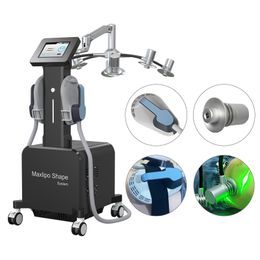 6D Lipolaser Body Shaping Machine 2 in 1 HIEMT EMS Fat Removal Building Muscle Beauty Equipment Electromagnetic Muscles Stimulation SPA Non-invasive Device On Sale