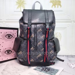 Designer Luxury handbag purse men women tiger printed Backpack multi-functional large backpacks leather production mountain leisure bag high quality