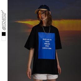 Letter Printing T-shirts for Man and Women Loose Round Neck Short Sleeves Tops Streetwear Spring and Summer New Products