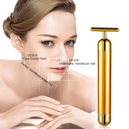 T shape Beauty Facial & Body Contouring Tool Tightens Tones the Look of the Skin Reduces Ageing Wrinkles Face Sculptor Derma Roller Care Tools and Devices