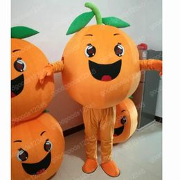 Halloween Orange Mascot Costumes Christmas Party Dress Cartoon Character Carnival Advertising Birthday Party Costume Outfit
