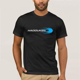 Men's T-Shirts Fighter Hadouken Gamer T Shirt Mens Casual Short Sleeve Cotton Tops Tee Loose Clothes GiftMen's