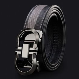 Top Quality Belt Men New genuine leather promotional automatic buckle belt fashion gift belt