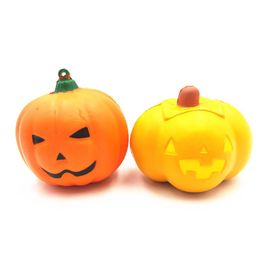 UPS Halloween toys miniature food tooth squishies PU pumpkin pendant Squishy slow rebound decompression toys